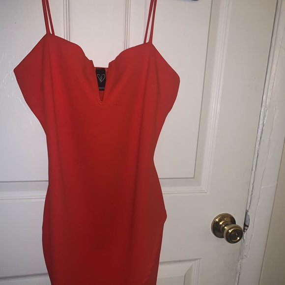 Windsor Burnt Orange Dress - Picture 2 of 2